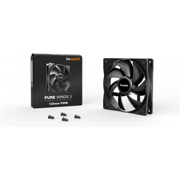 12 cm hűtőventilátor BeQuiet! Pure Wings 3 PWM #3