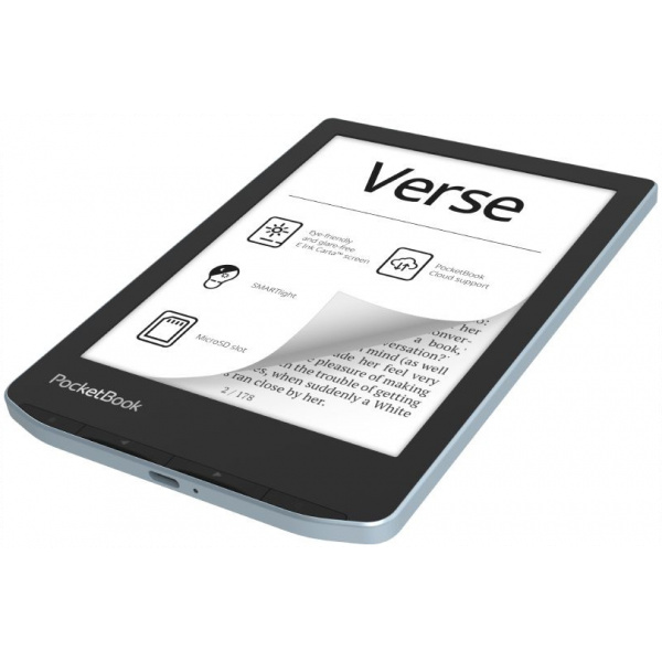 PocketBook Verse eInk Carta™ 8GB E-Book olvasó (érintős) (kék) #4