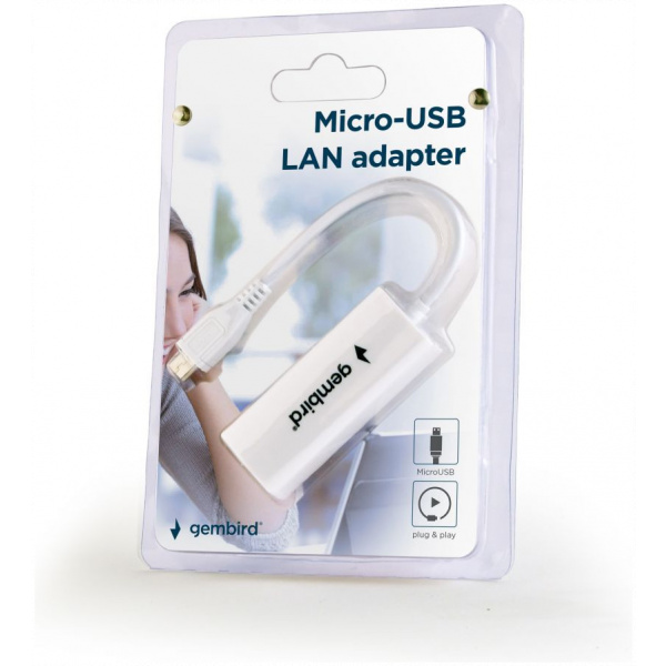 Gembird micro USB 2.0 - UTP 10/100 Mbit adapter #3