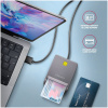 Axagon CRE-SM3T Smart Card Flatreader olvasó #2