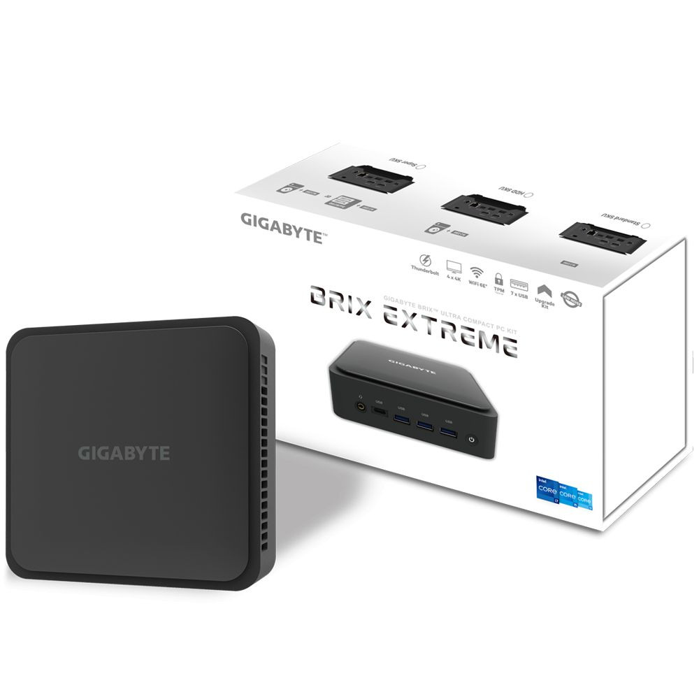 Gigabyte BRIX Extreme mini PC (GB-BEI3H-1220) - Intel© Core™ i3-1220P #5