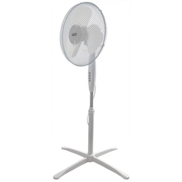 Too álló ventilátor háromsebességű motorral, fehér (40cm) #2