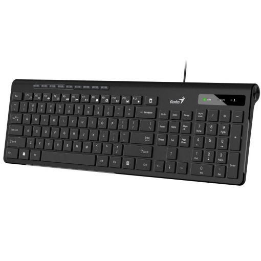 Genius Slimstar 230 II billentyű fekete (USB) #2