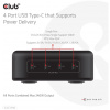 Club3D CAC-1918 4-port USB-C 240W GaN gyorstöltő PPS támogatással #4