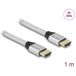 Delock HDMI ultra nagy sebességű kábel 1m 8K 60Hz 48Gbps, tanúsítvánnyal #2