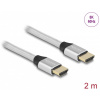 Delock HDMI ultra nagy sebességű kábel 2m 8K 60Hz 48Gbps, tanúsítvánnyal #2