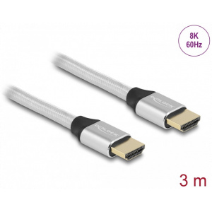 Delock HDMI ultra nagy sebességű kábel 3m 8K 60Hz 48Gbps, tanúsítvánnyal #2