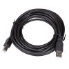 USB 2.0 kábel (A/B) 5m (nyomtatóhoz) - Akyga #3