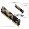 Axagon PCI Express vezérlő adapter > 1 x belső NVME M.2 SSD-hez PCEM2-1U #3