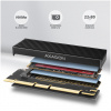 Axagon PCI Express vezérlő adapter + borda > 1 x belső NVME M.2 SSD-hez PCEM2-XS #3
