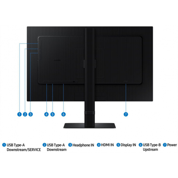 31,5" Samsung ViewFinity S6 S32D600EAU QHD monitor (100Hz, IPS LED) #5
