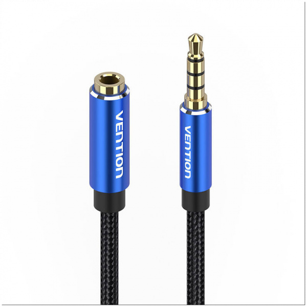 Vention 3,5mm Combo Jack (4-pin) TRRS hosszabbító kábel (M/F) 1m #2