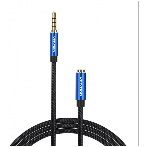 Vention 3,5mm Combo Jack (4-pin) TRRS hosszabbító kábel (M/F) 1m #3