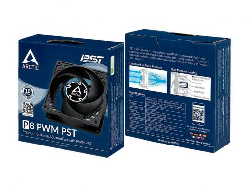 8 cm hűtőventilátor Arctic P8 PWM PST #5