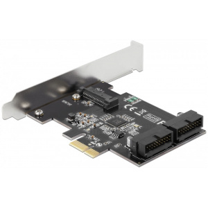 Delock USB 3.0 vezérlő kártya PCI-Express x1 (2x 19pin belső port) #2