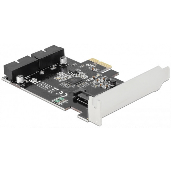 Delock USB 3.0 vezérlő kártya PCI-Express x1 (2x 19pin belső port) #3