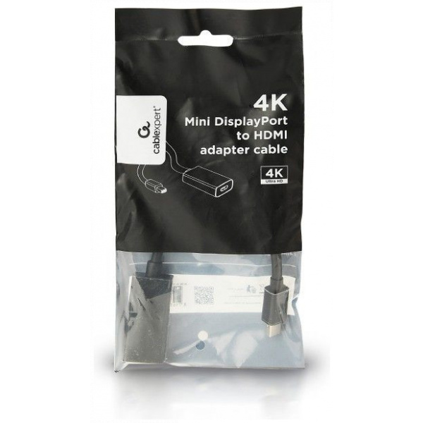 Gembird mini DisplayPort > HDMI 4K 30Hz átalakító, 15cm #2