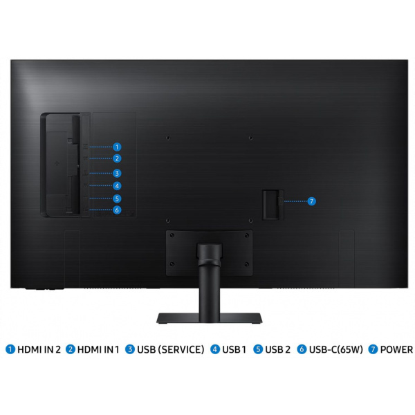 43" Samsung S43DM702UU UHD Smart monitor távirányítóval (VA LED) #4