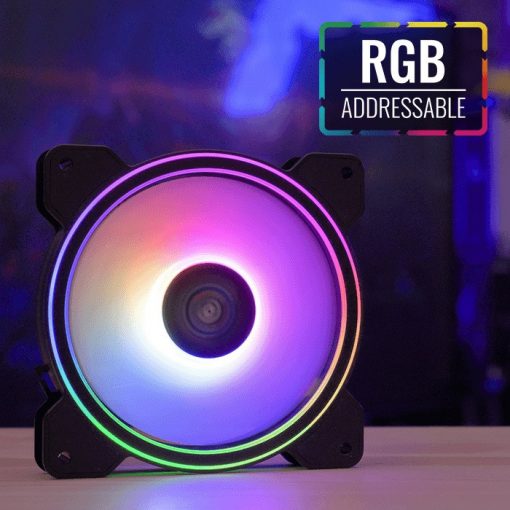 12 cm ventilátor Aerocool Saturn 12F ARGB LED #3
