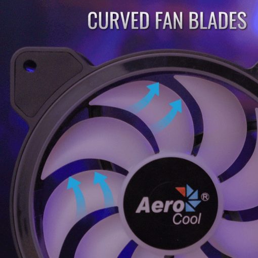 12 cm ventilátor Aerocool Saturn 12F ARGB LED #4