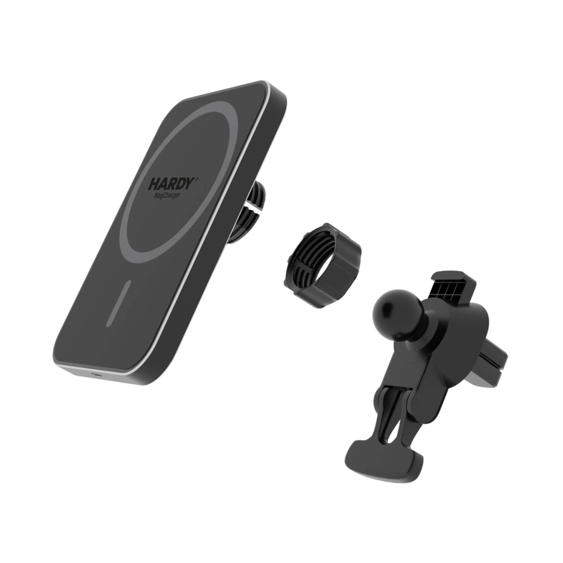 3mk Hardy MagCharger autós töltő és tartó (15W) #4