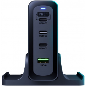 3mk Hyper USB töltőállomás (220V) - 240W, 3x USB-C, 1x USB-A port #2