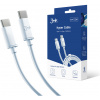 3mk Hyper Cable USB-C – USB-C (M/M) kábel, fehér 100W 2m NEW #8