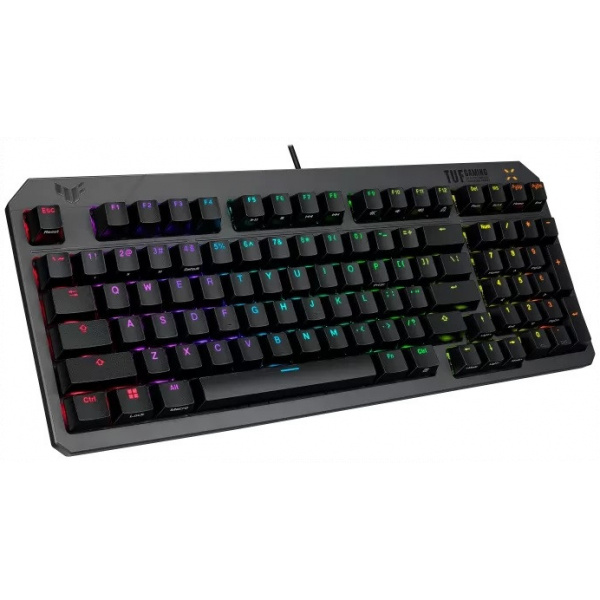 Asus TUF Gaming K3 Gen2 RGB mechanikus billentyűzet - Red (magyar) #2