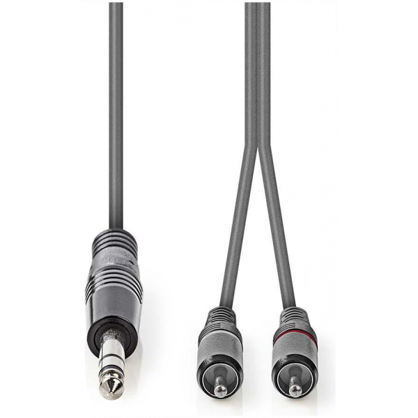 Nedis Premium 6,3mm Jack - RCA összekötő kábel (M/M) 3m #2