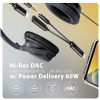 Axagon ADA-HCPD 60W Type-C - Type-C/DAC audio adapter #2