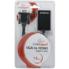 Gembird VGA (15-DSUB) > HDMI adapter audioval (passzív) #5