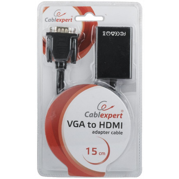 Gembird VGA (15-DSUB) > HDMI adapter audioval (passzív) #5