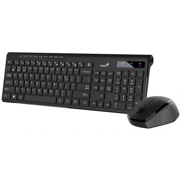 Genius SlimStar 8230 Wireless Bluetooth Combo (billentyű + egér), fekete #2