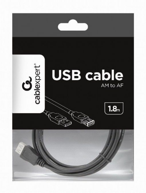 Gembird USB 2.0 hosszabbító kábel (AF/AM) 1,8m #4