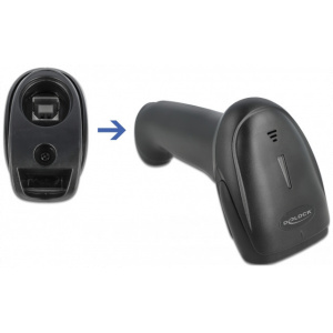 Delock 90562 1D/2D vezeték nélküli (2,5GHz / Bluetooth) vonalkód olvasó #2
