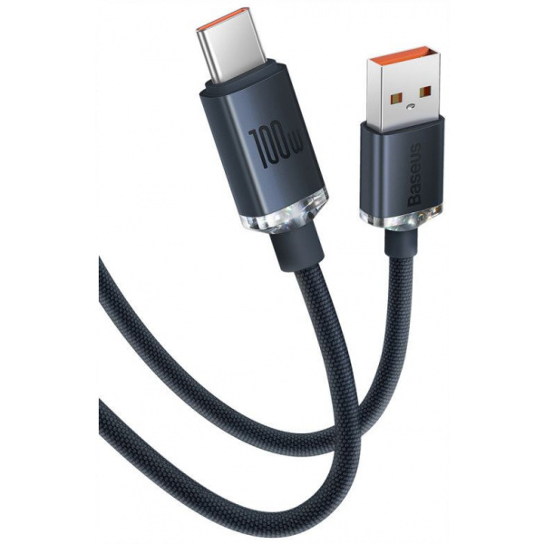 Baseus Crystal Shine USBA - USB-C 1,2m adat- és töltőkábel, 100W #2