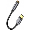 Baseus L54 USB Type-C > Sztereo Jack (aljzat) átalakító kábel (szürke) #2