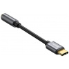 Baseus L54 USB Type-C > Sztereo Jack (aljzat) átalakító kábel (szürke) #3