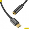Baseus L54 USB Type-C > Sztereo Jack (aljzat) átalakító kábel (fekete) #2