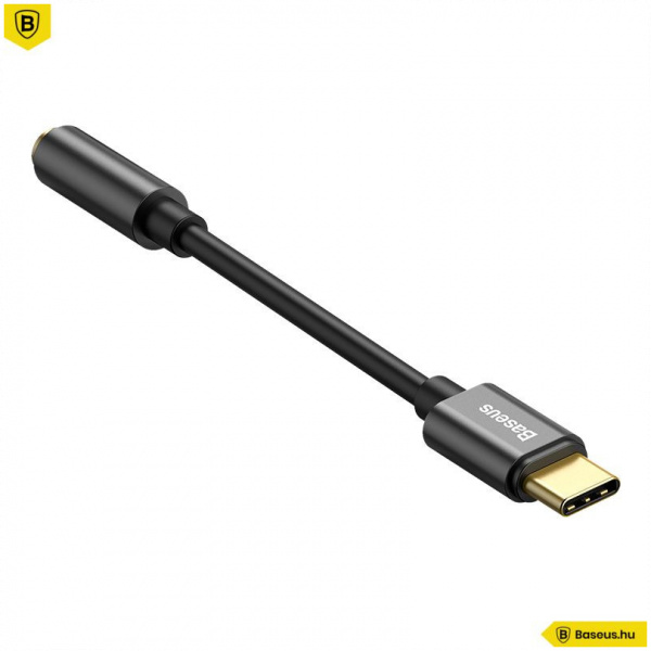 Baseus L54 USB Type-C > Sztereo Jack (aljzat) átalakító kábel (fekete) #3