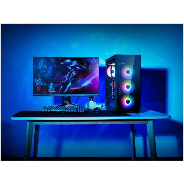DeepCool Matrexx 50 ADD-RGB 4F ház, üveg oldallappal (fekete) #11