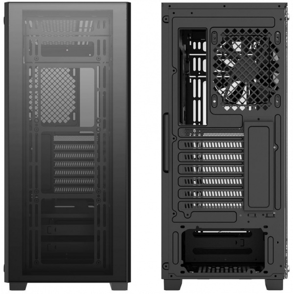 DeepCool Matrexx 50 ADD-RGB 4F ház, üveg oldallappal (fekete) #4