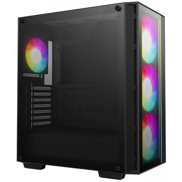 DeepCool Matrexx 55 V4 C ház, üveg oldallappal (fekete) #2