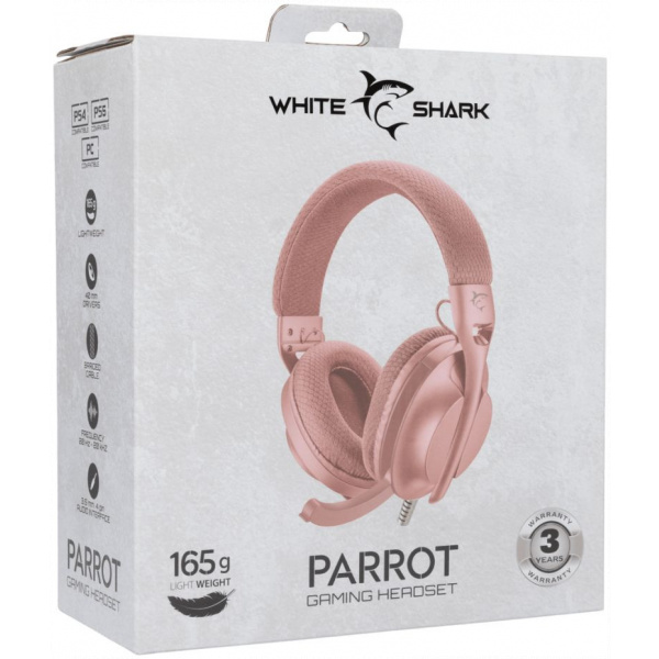 White Shark Parrot headset (rózsaszín) #8