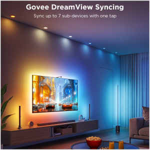 Govee TV háttérvilágítás készlet - 2x LED panel + LED szalag (H6099+H6046) NEW #2