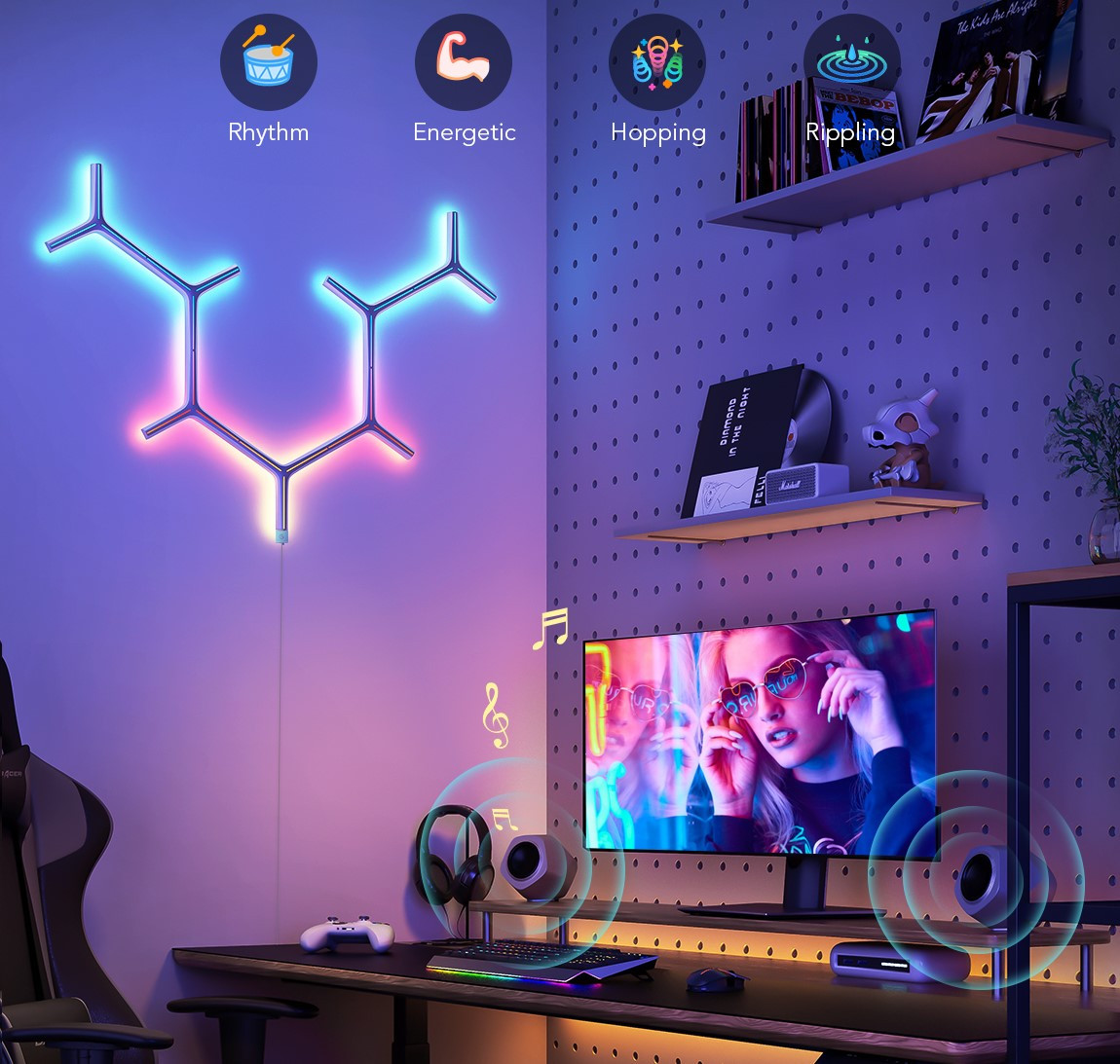 Govee Glide RGBIC Y fények NEW #3