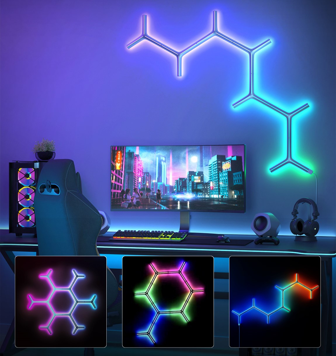 Govee Glide RGBIC Y fények NEW #4