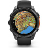 Garmin Fenix 8 43mm AMOLED okosóra (sötétszürke, fekete szilikon szíjjal) #2
