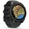 Garmin Fenix 8 43mm AMOLED okosóra (sötétszürke, fekete szilikon szíjjal) #6