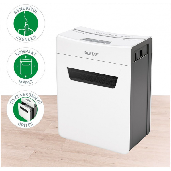 Leitz IQ Protect Premium 8X iratmegsemmisítő (keresztbe is vág) #7